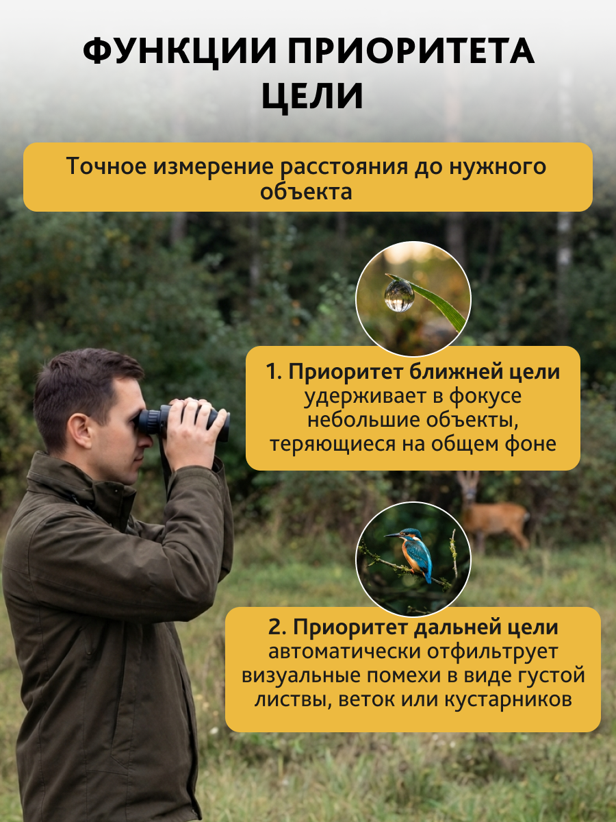 Бинокль с дальномером Levenhuk Guard 3500 фото