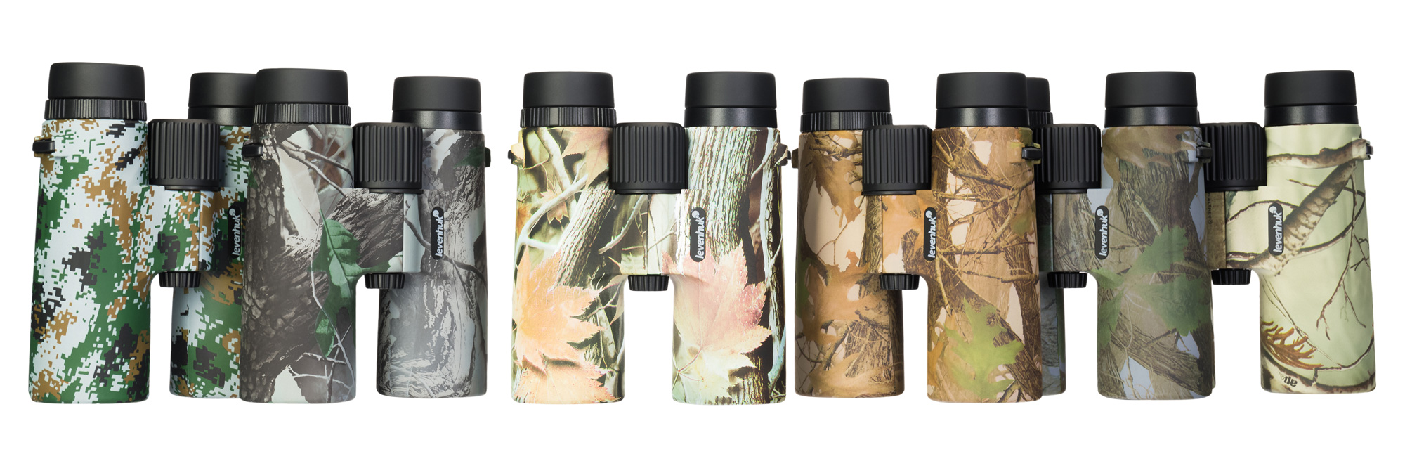 Бинокль камуфляжный Levenhuk Camo 10x42 с сеткой