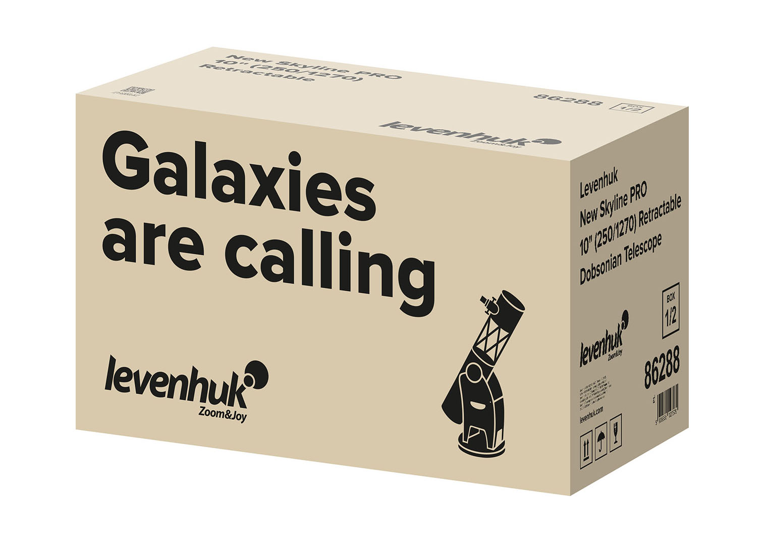 Телескоп Добсона Levenhuk New Skyline PRO 10" (250/1270) Retractable фото
