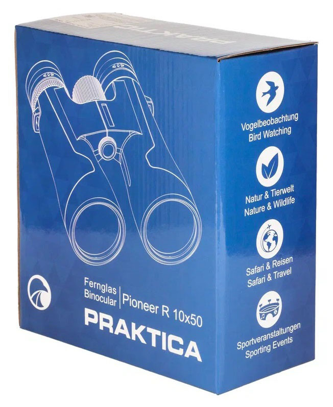 Бинокль PRAKTICA Pioneer R 10x50