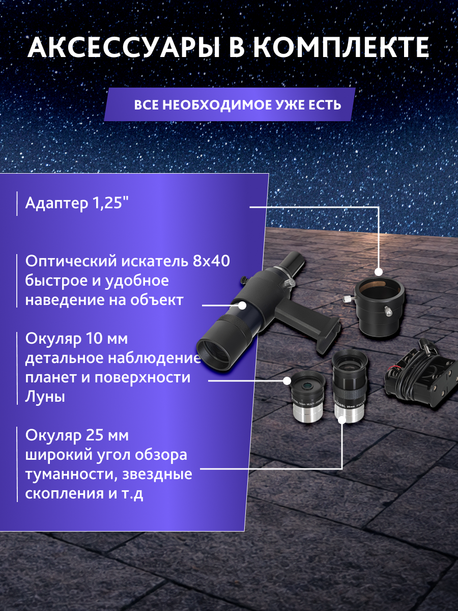 Телескоп Добсона Levenhuk New Skyline PRO 16" (400/1830) фото