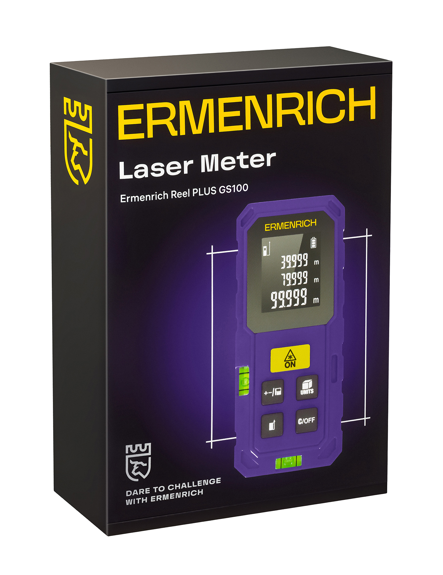Лазерная рулетка Ermenrich Reel PLUS GS100 фотография