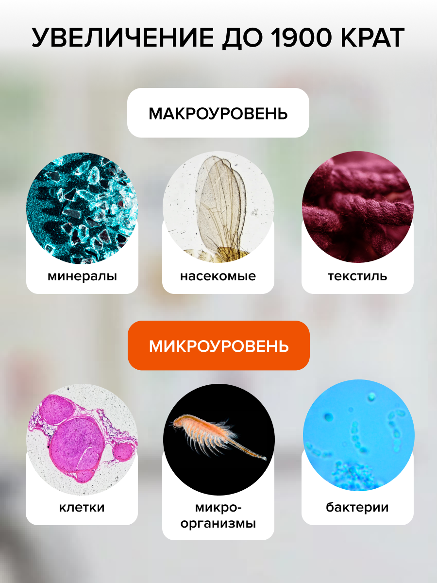Фотомикроскоп Levenhuk Kelvin Touch KM7 изображение
