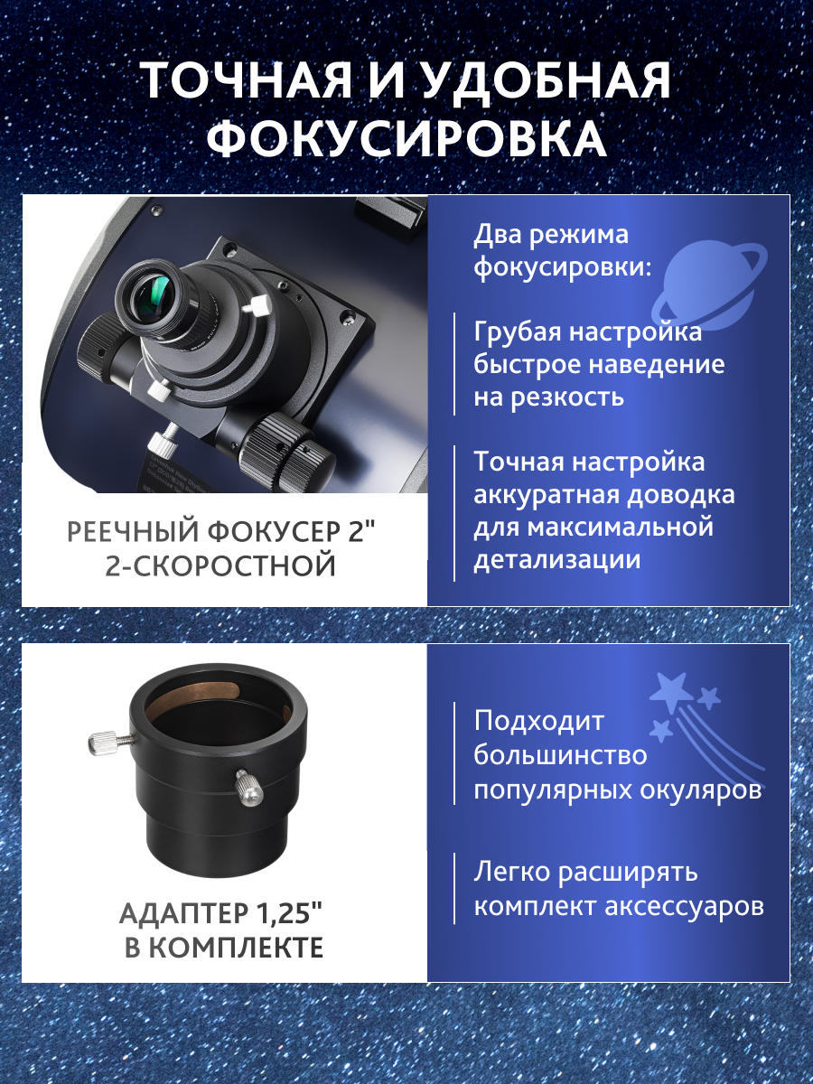 Телескоп Добсона Levenhuk New Skyline PRO 12" (300/1525) Retractable картинка