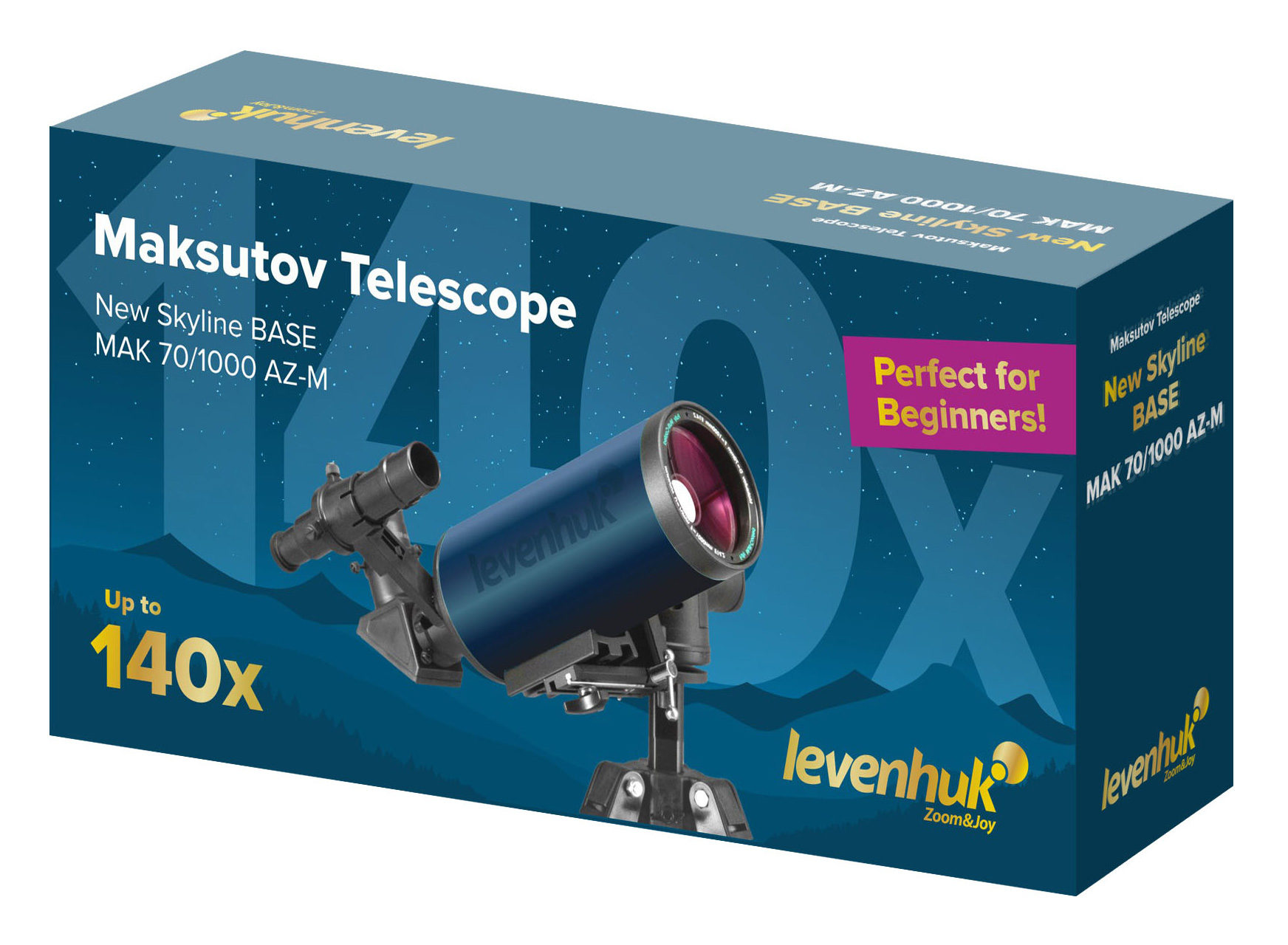 Телескоп Levenhuk New Skyline BASE МАК 70/1000 AZ-M изображение