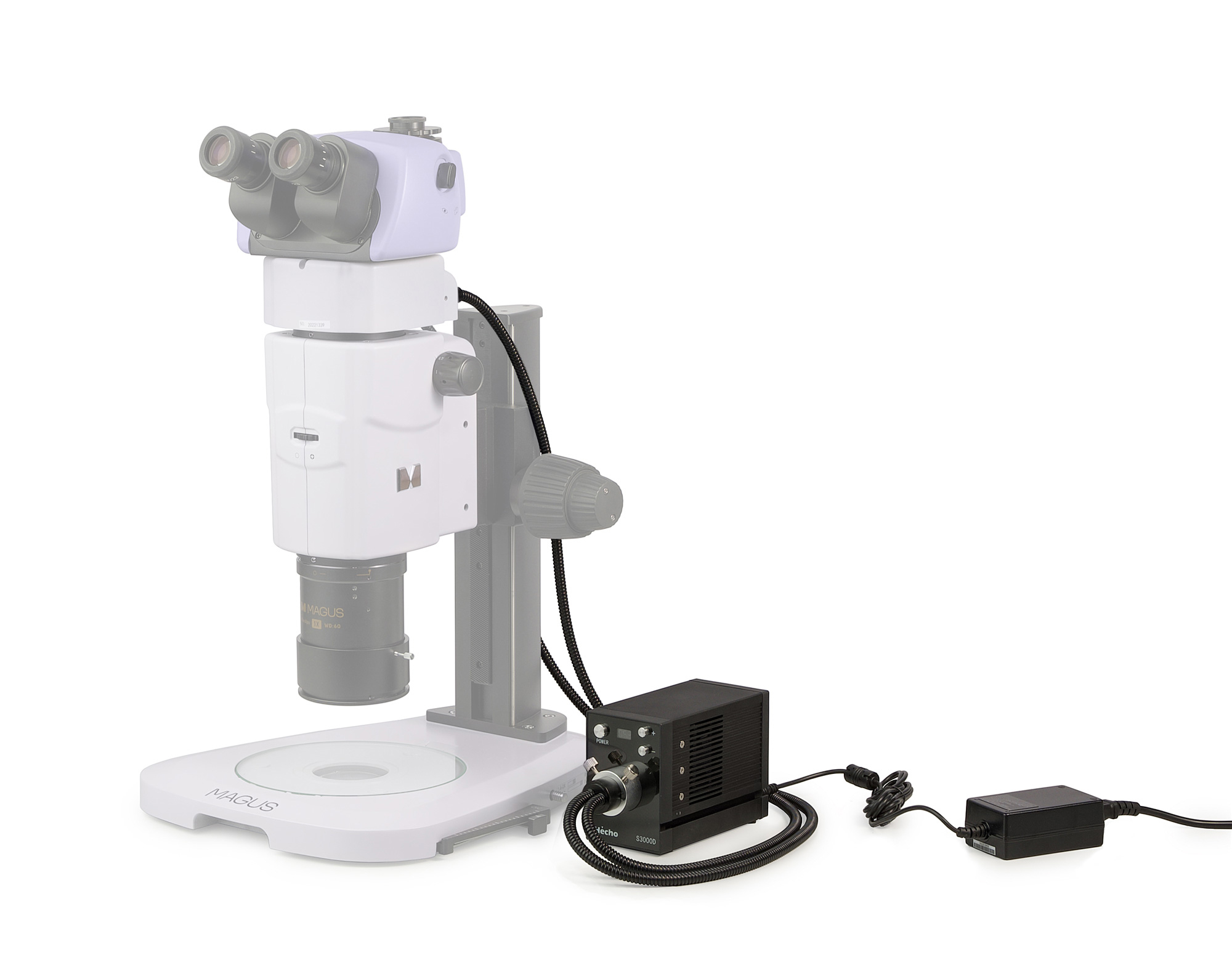 Осветитель эпископический MAGUS CEI A18 LED с блоком питания и вставкой в объектив фото