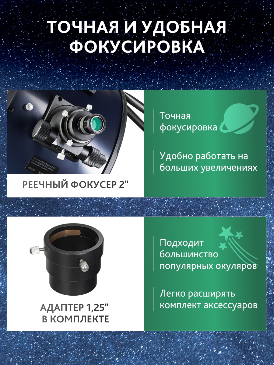 Телескоп Добсона Levenhuk New Skyline PRO 16" (400/1830) Retractable изображение