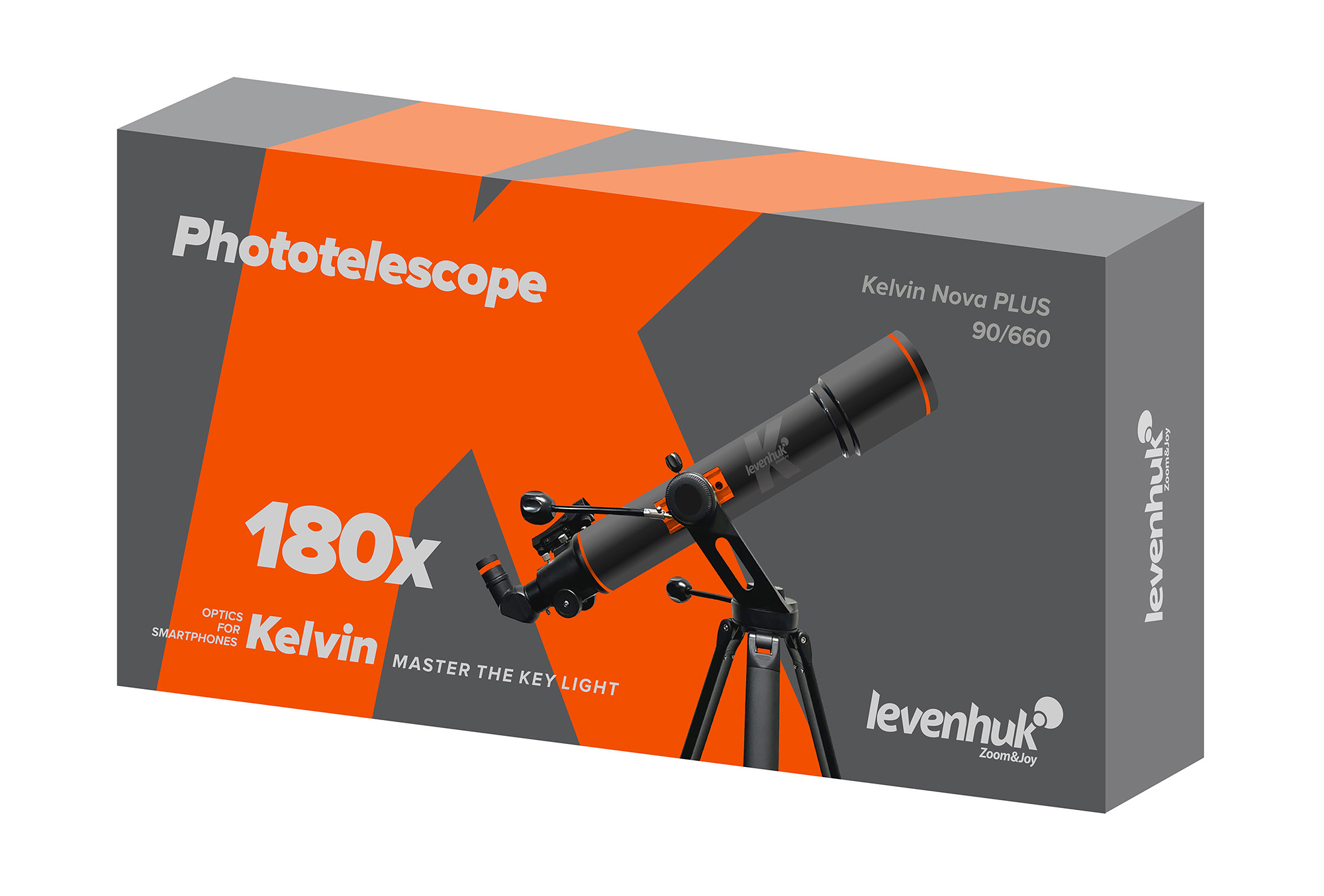 Фототелескоп Levenhuk Kelvin Nova PLUS 90/660 изображение