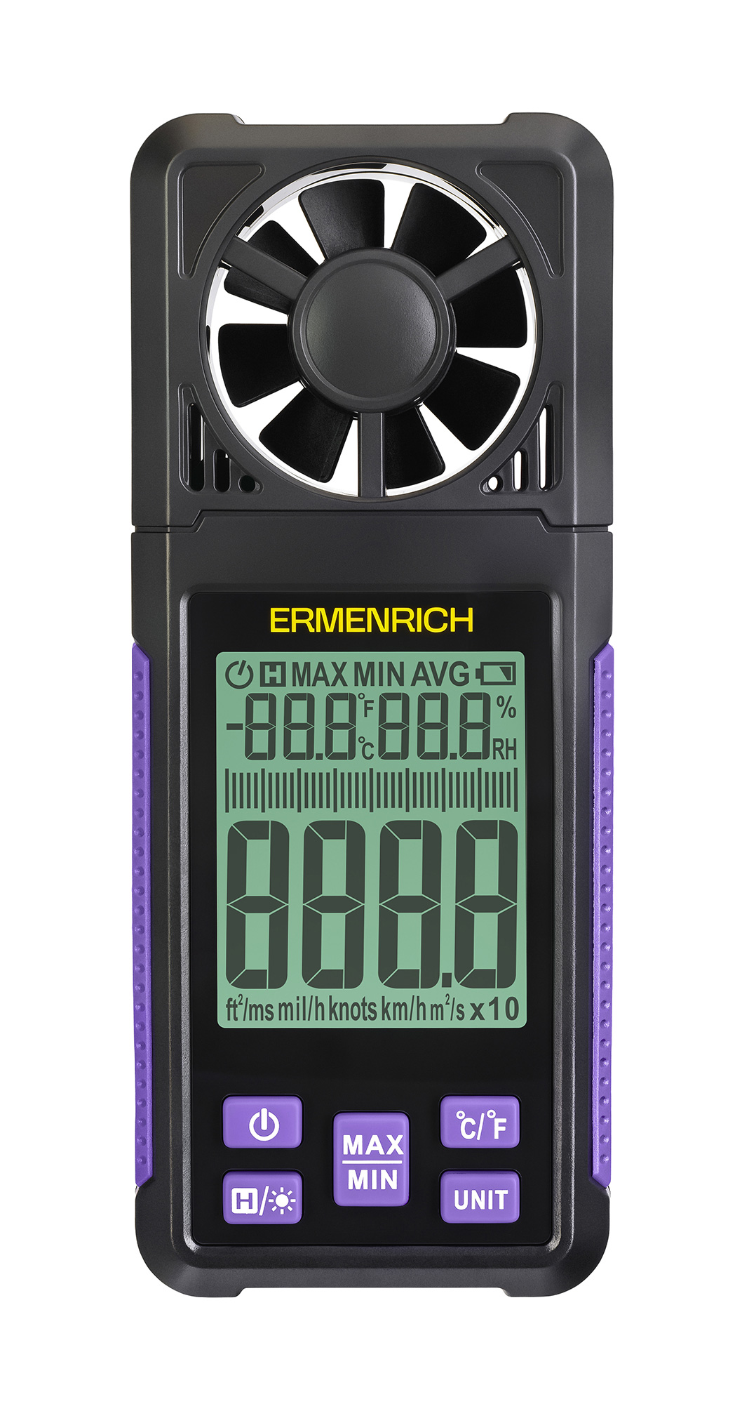 Цифровой анемометр Ermenrich Seek DN10 фотография