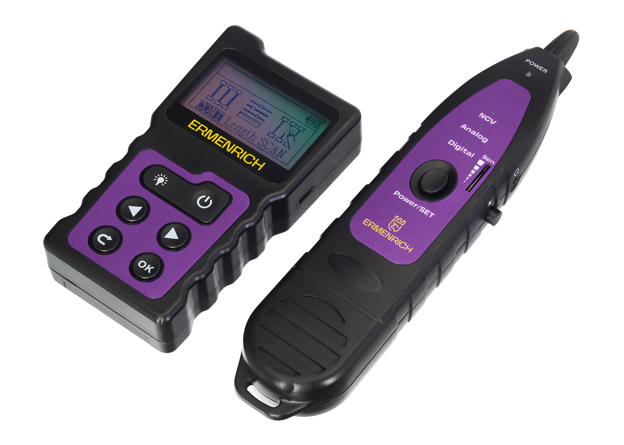 Многофункциональный кабельный тестер Ermenrich NetGeeks NP40 фото