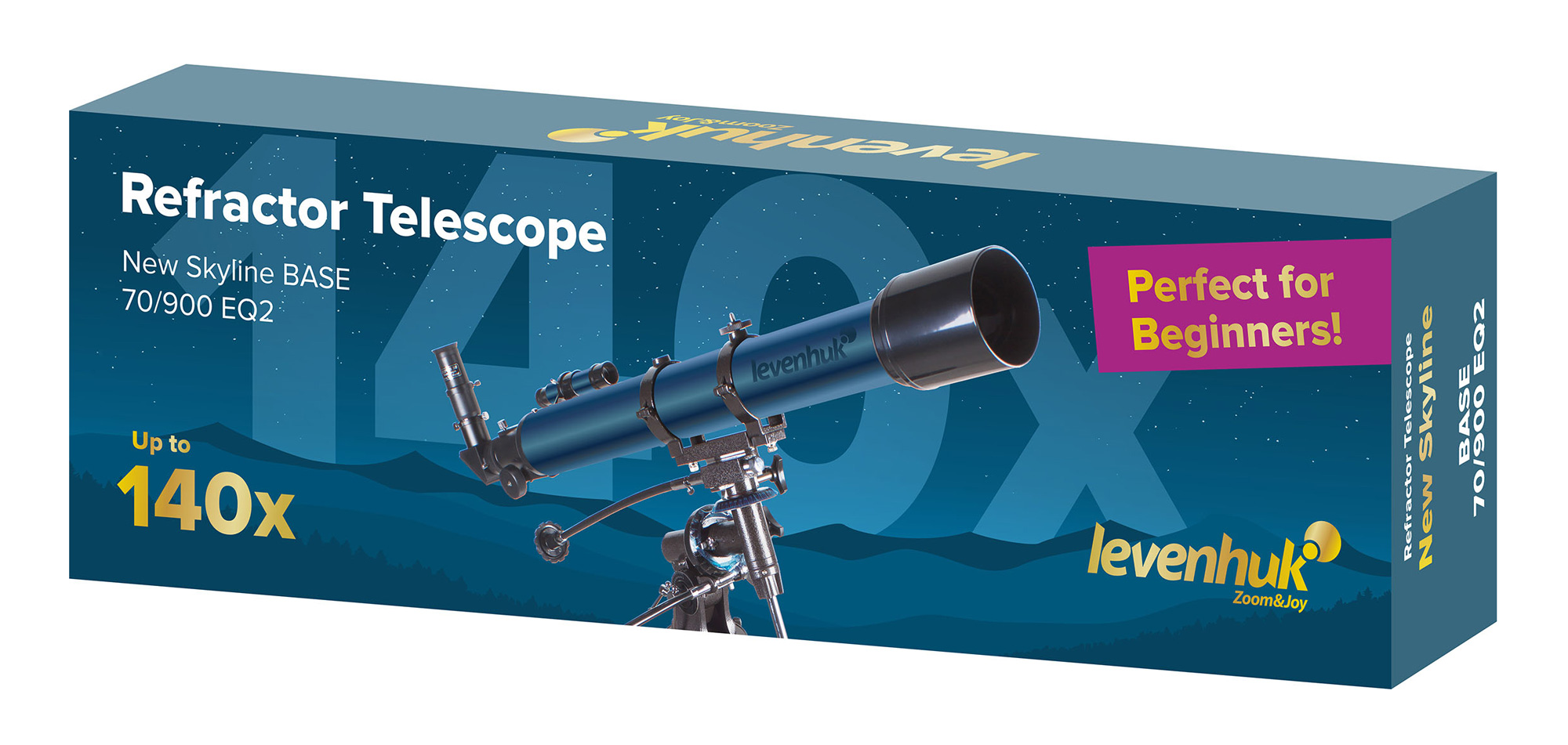 Телескоп Levenhuk New Skyline BASE 70/900 EQ2 изображение