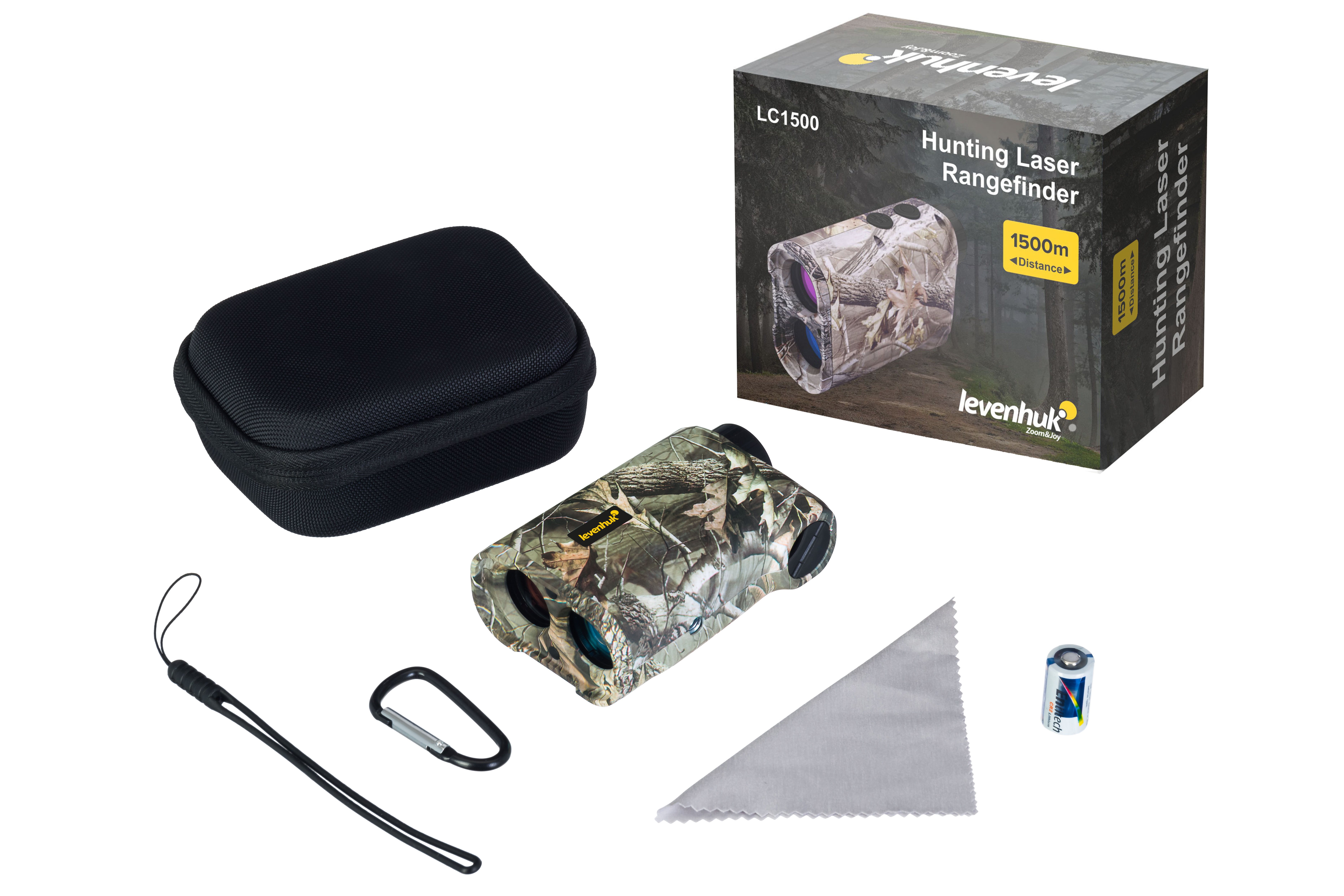 Лазерный дальномер для охоты Levenhuk Camo LC1500 изображение