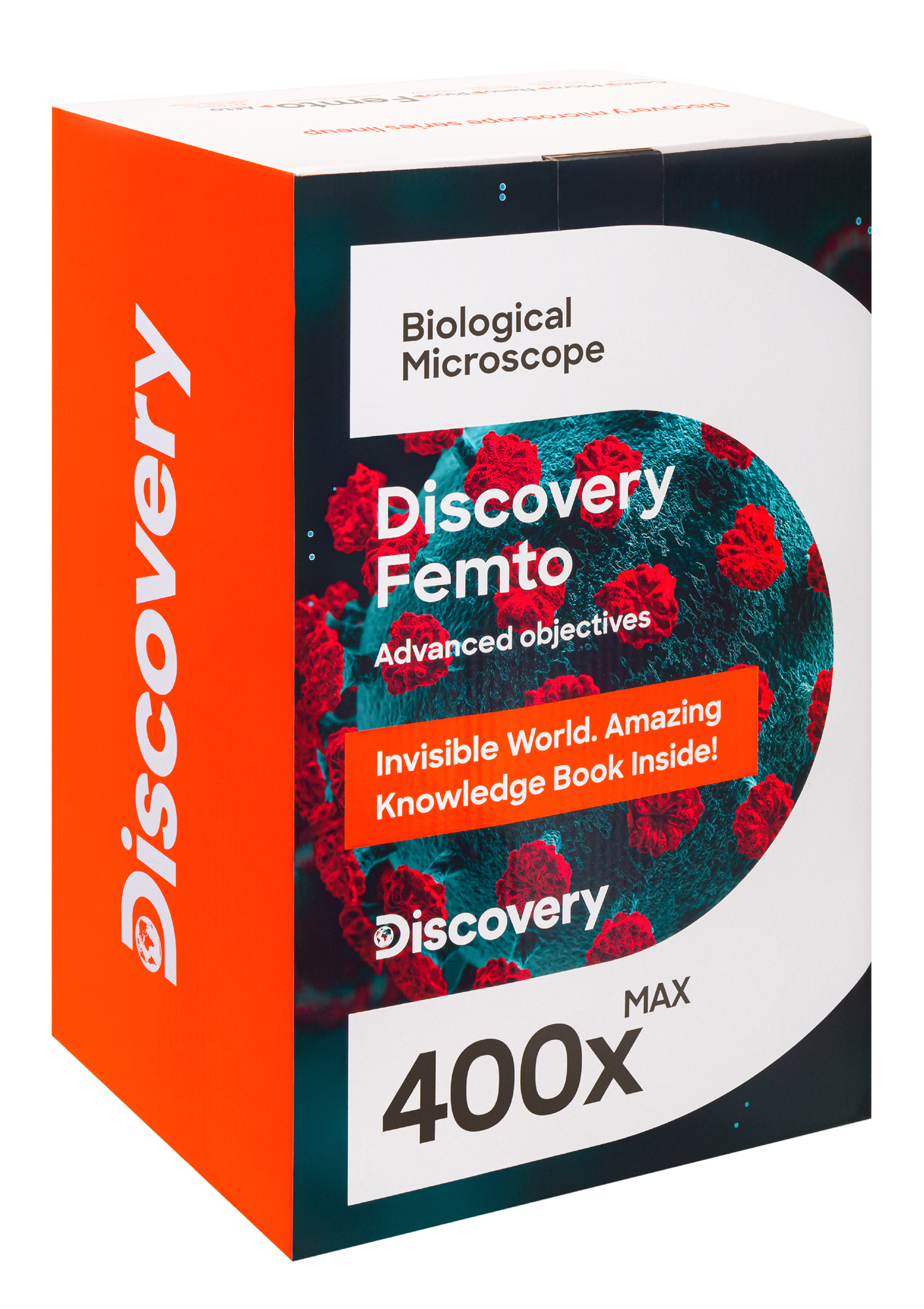 Микроскоп Levenhuk Discovery Femto Polar с книгой