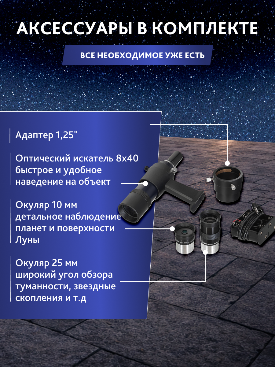 Телескоп Добсона Levenhuk New Skyline PRO 12" (300/1525) фотография