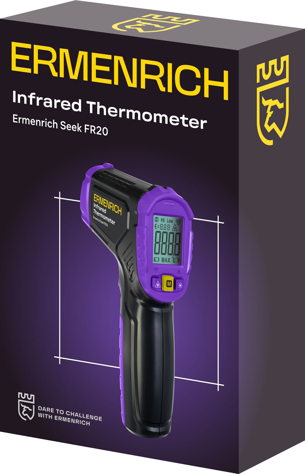 Инфракрасный термометр Ermenrich Seek FR20 изображение