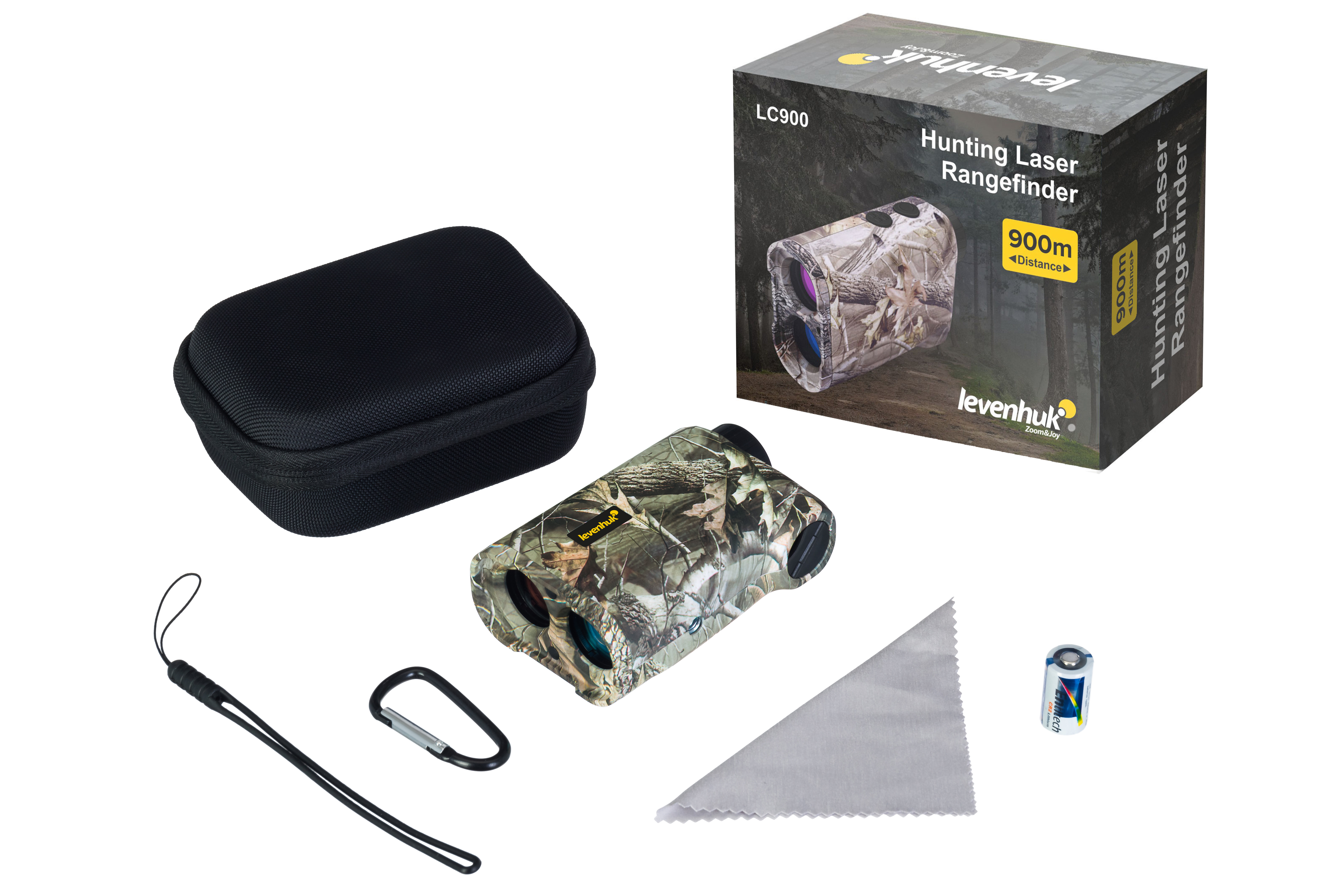 Лазерный дальномер для охоты Levenhuk Camo LC900 изображение