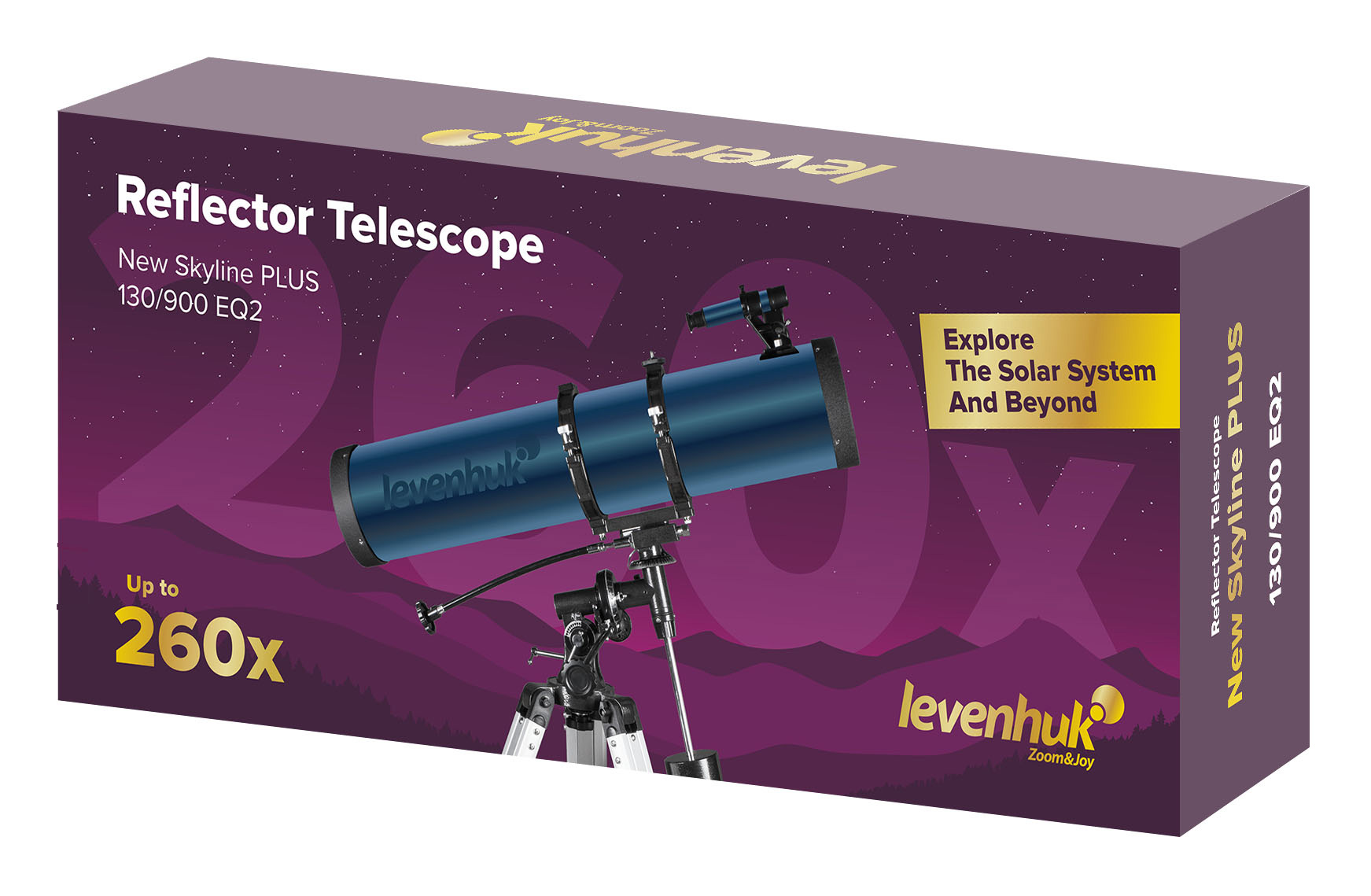 Телескоп Levenhuk New Skyline PLUS 130/900 EQ2 изображение