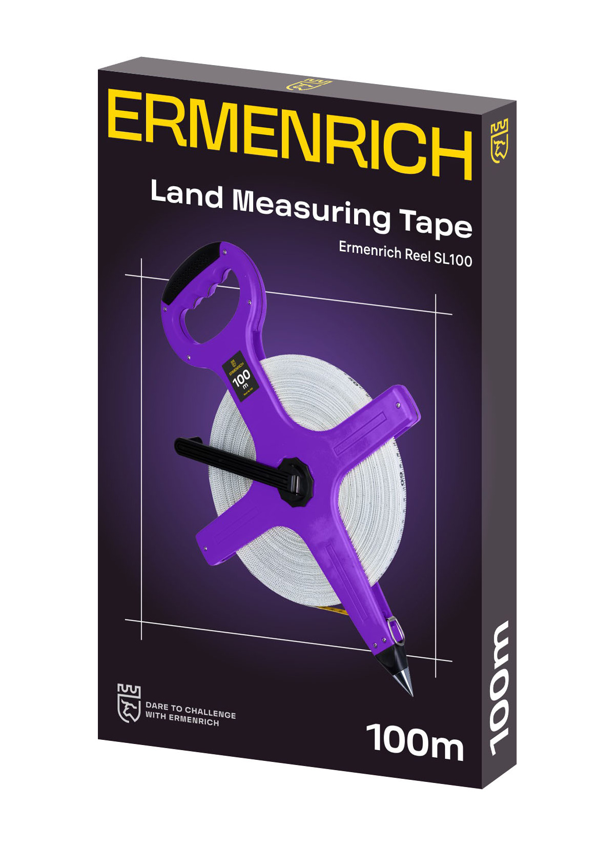 Рулетка геодезическая Ermenrich Reel SL100 изображение