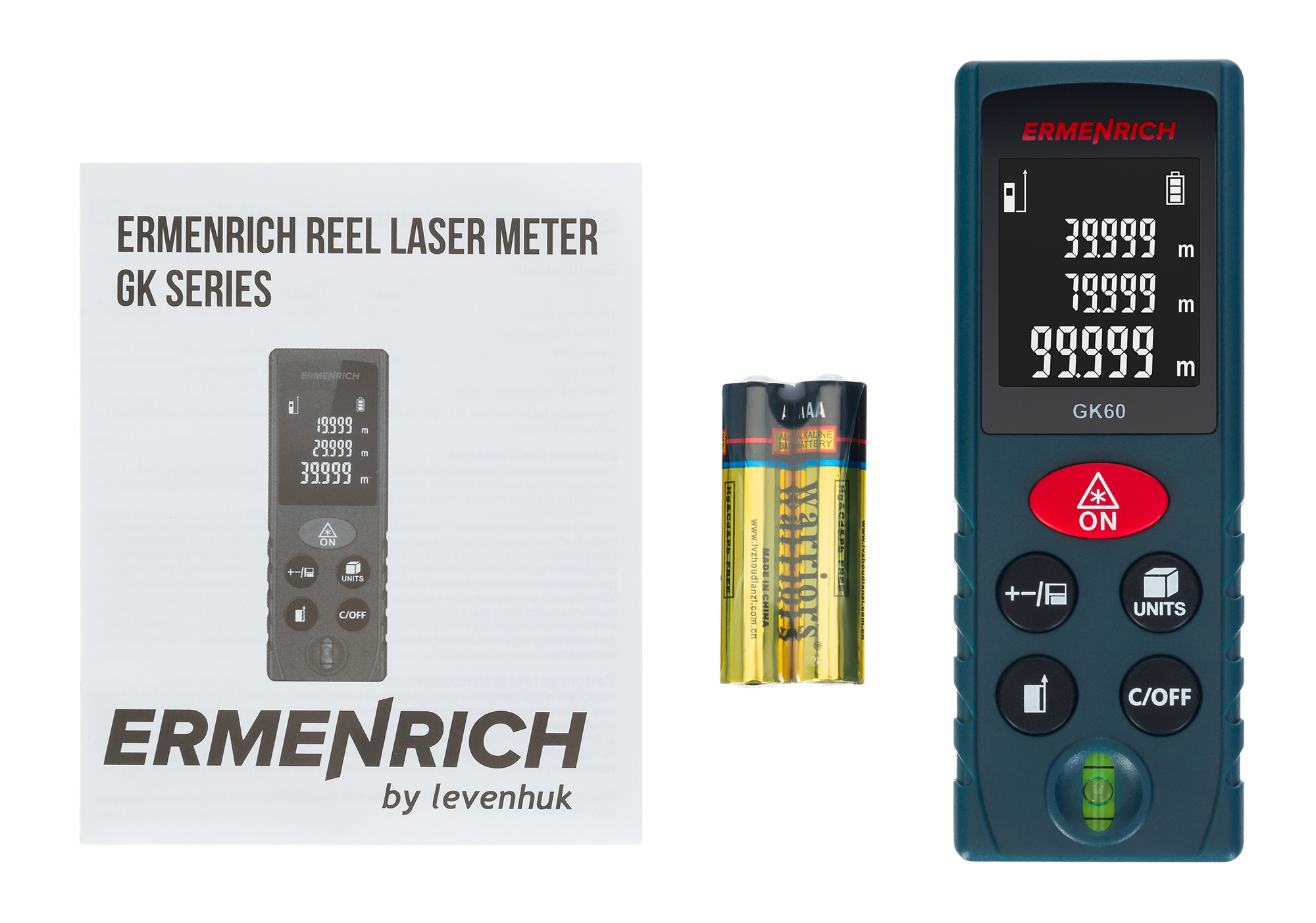 Лазерная рулетка Ermenrich Reel PLUS GK60 изображение