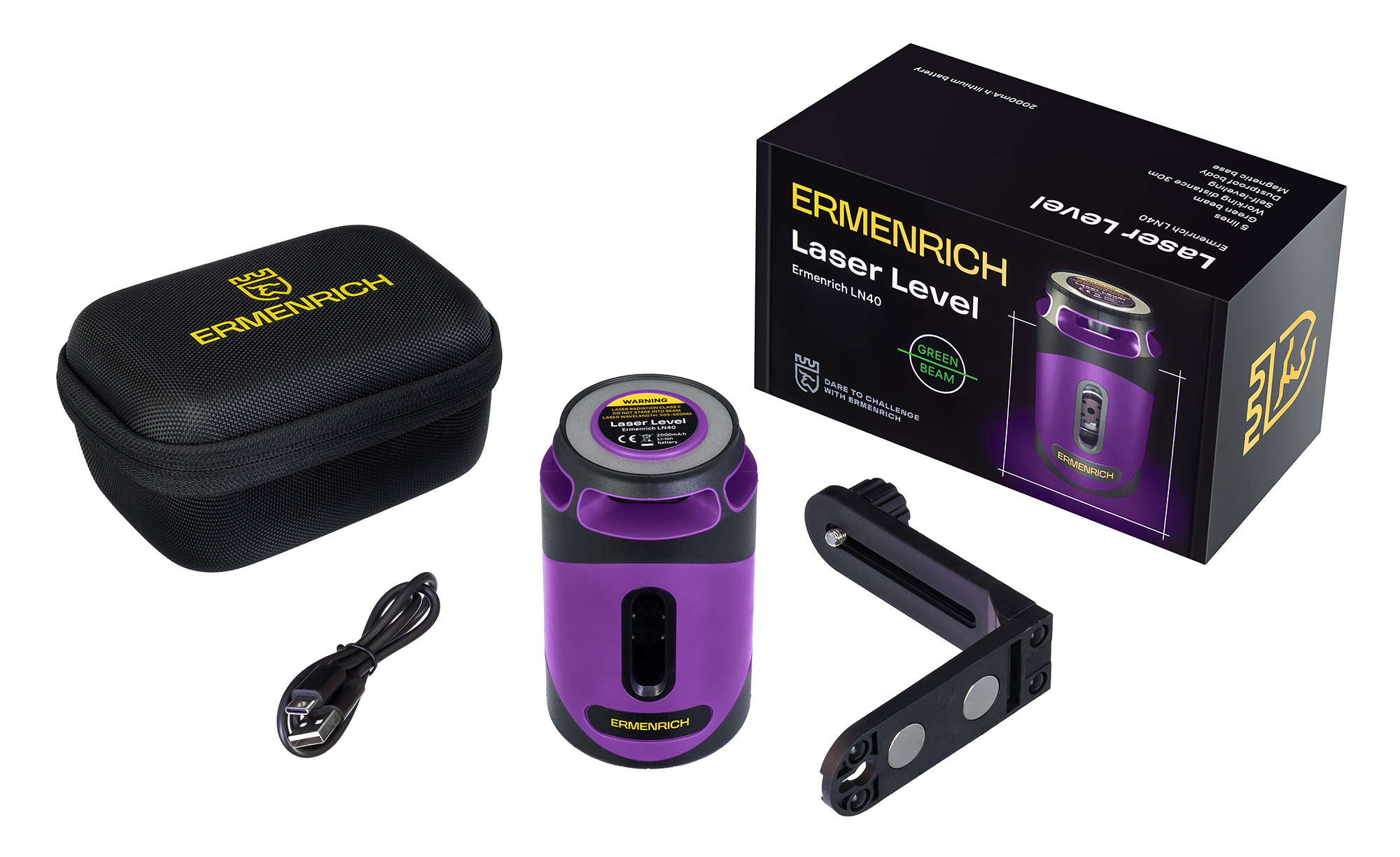 Лазерный уровень Ermenrich PLUS LN40