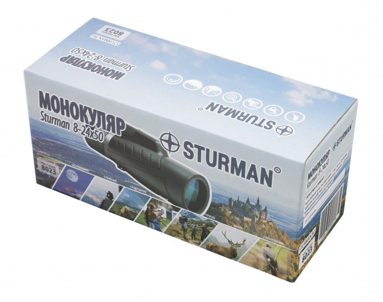 Монокуляр STURMAN 8–24х50 картинка