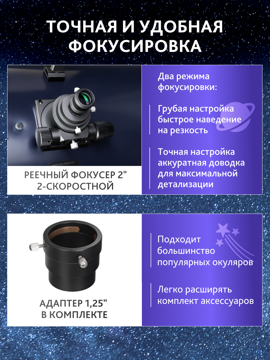 Телескоп Добсона Levenhuk New Skyline PRO 16" (400/1830) фотография