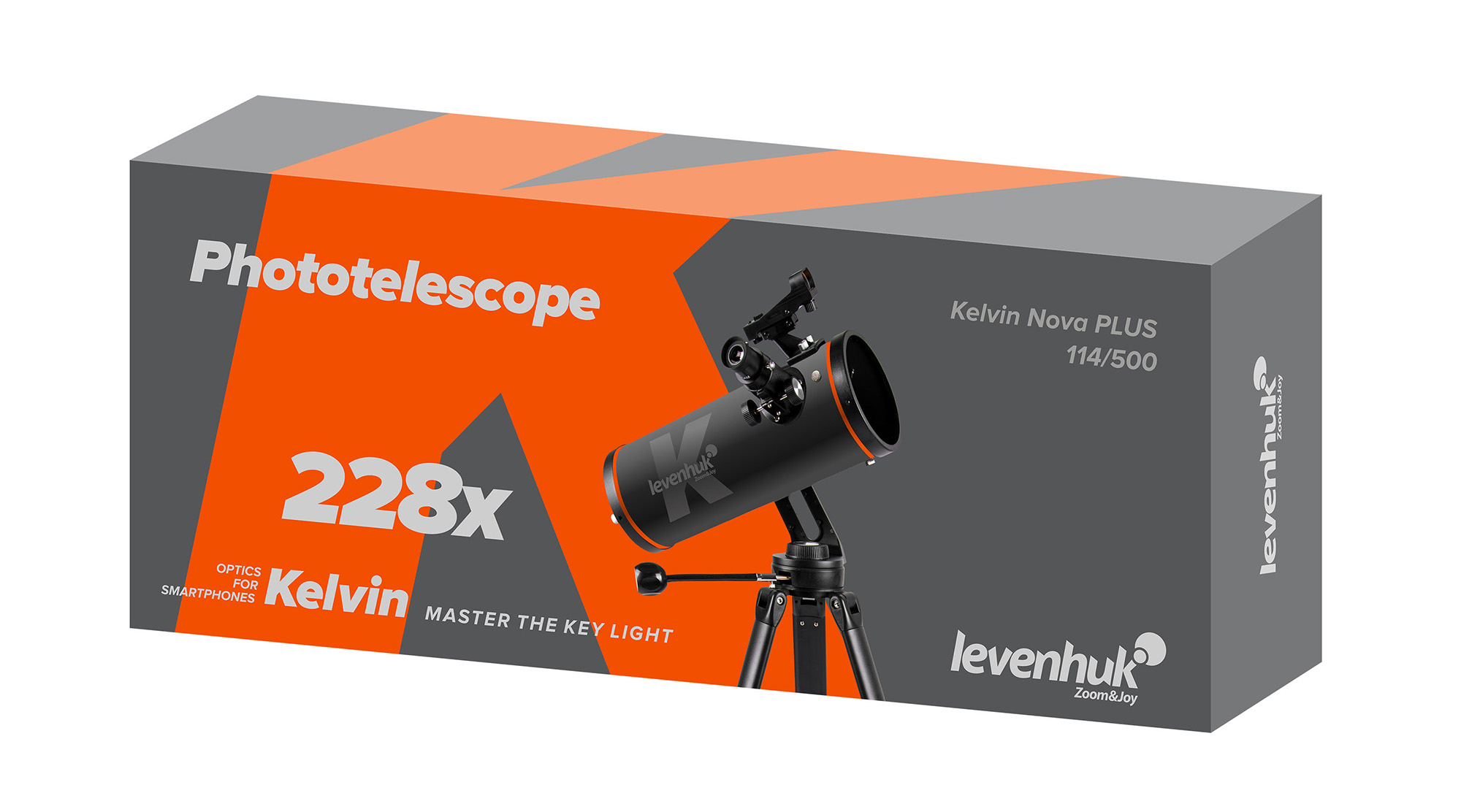 Фототелескоп Levenhuk Kelvin Nova PLUS 114/500 фото