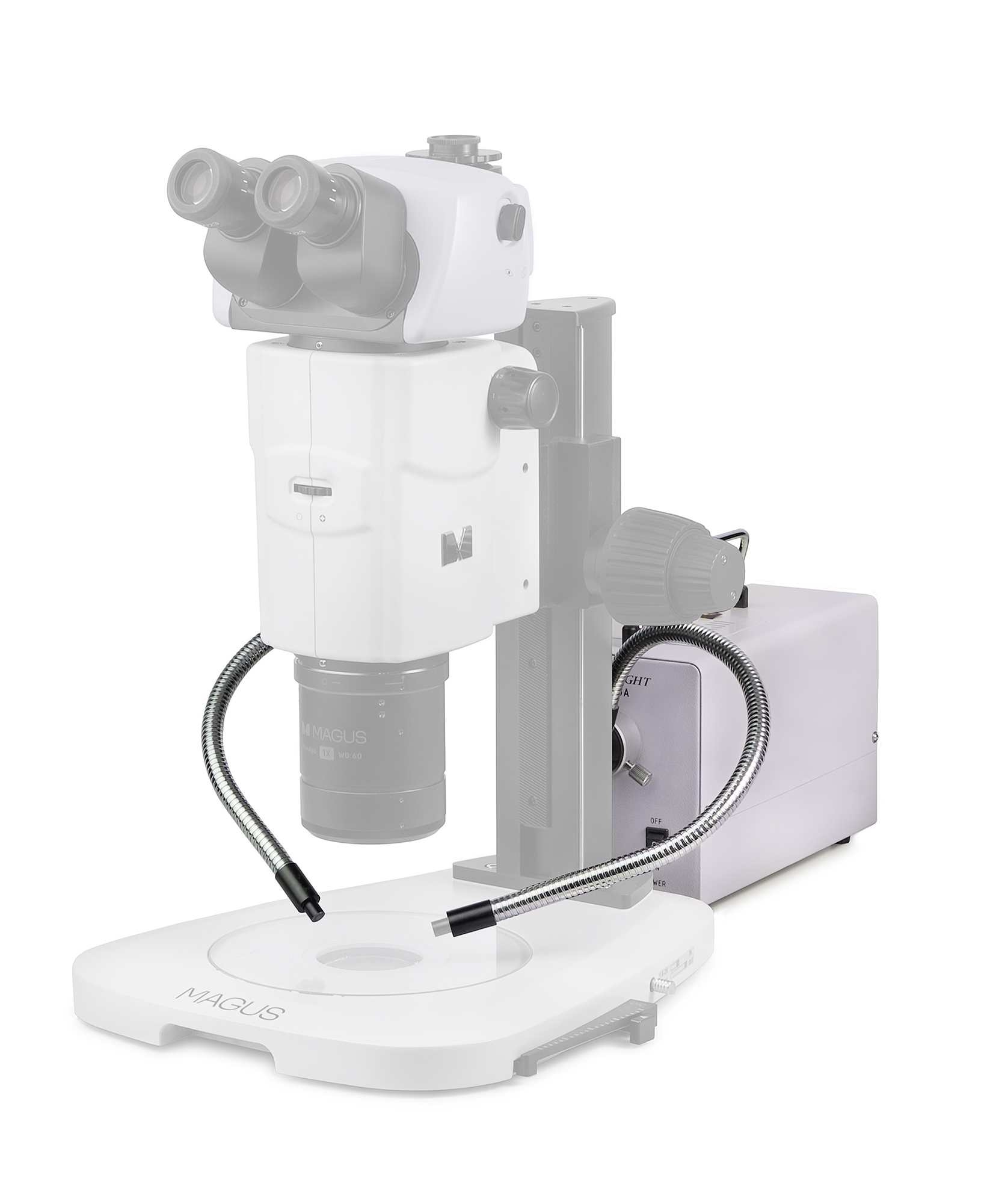 Осветитель холодным светом MAGUS CLI18T с двойным световодом фото