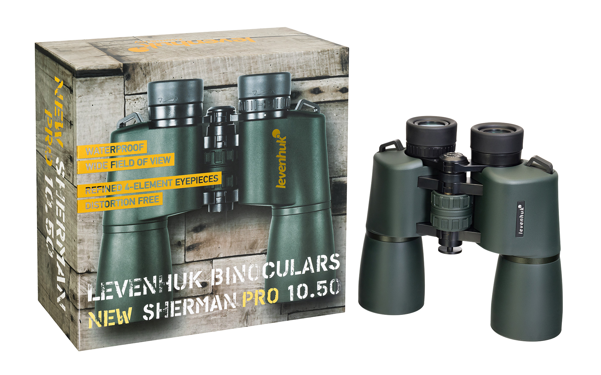 Бинокль Levenhuk New Sherman PRO 10x50