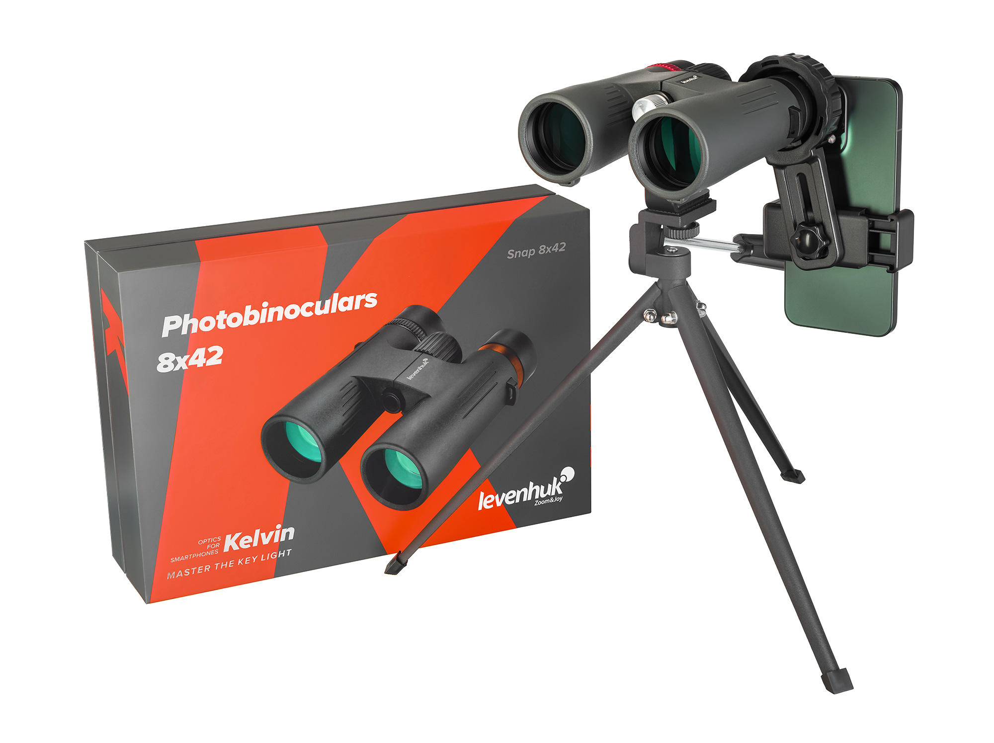 Фотобинокль Levenhuk Kelvin Snap 8x42
