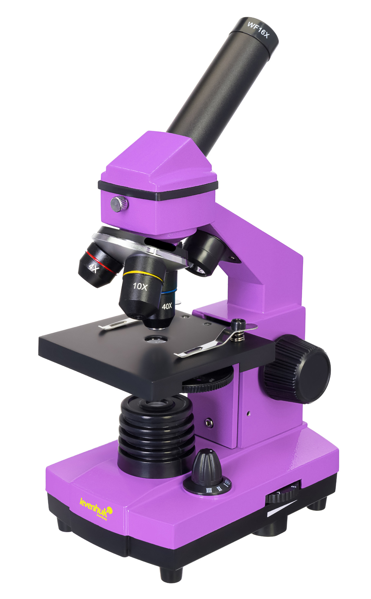 Микроскоп Levenhuk (Левенгук) Rainbow 2L PLUS Amethyst\Аметист 69042 - фото 1
