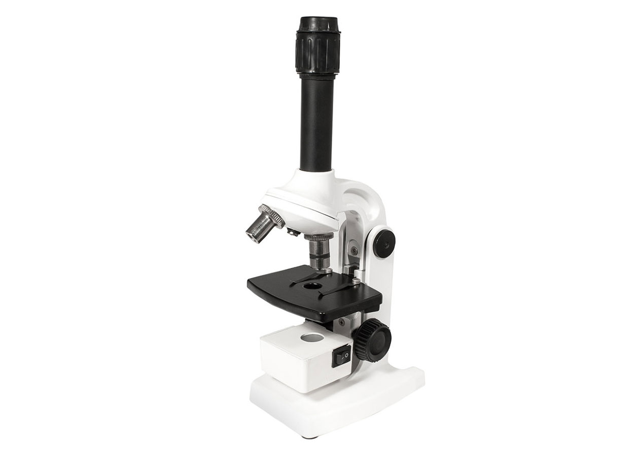Микроскоп «Юннат 2П-1», белый, с подсветкой 76895 - фото 1