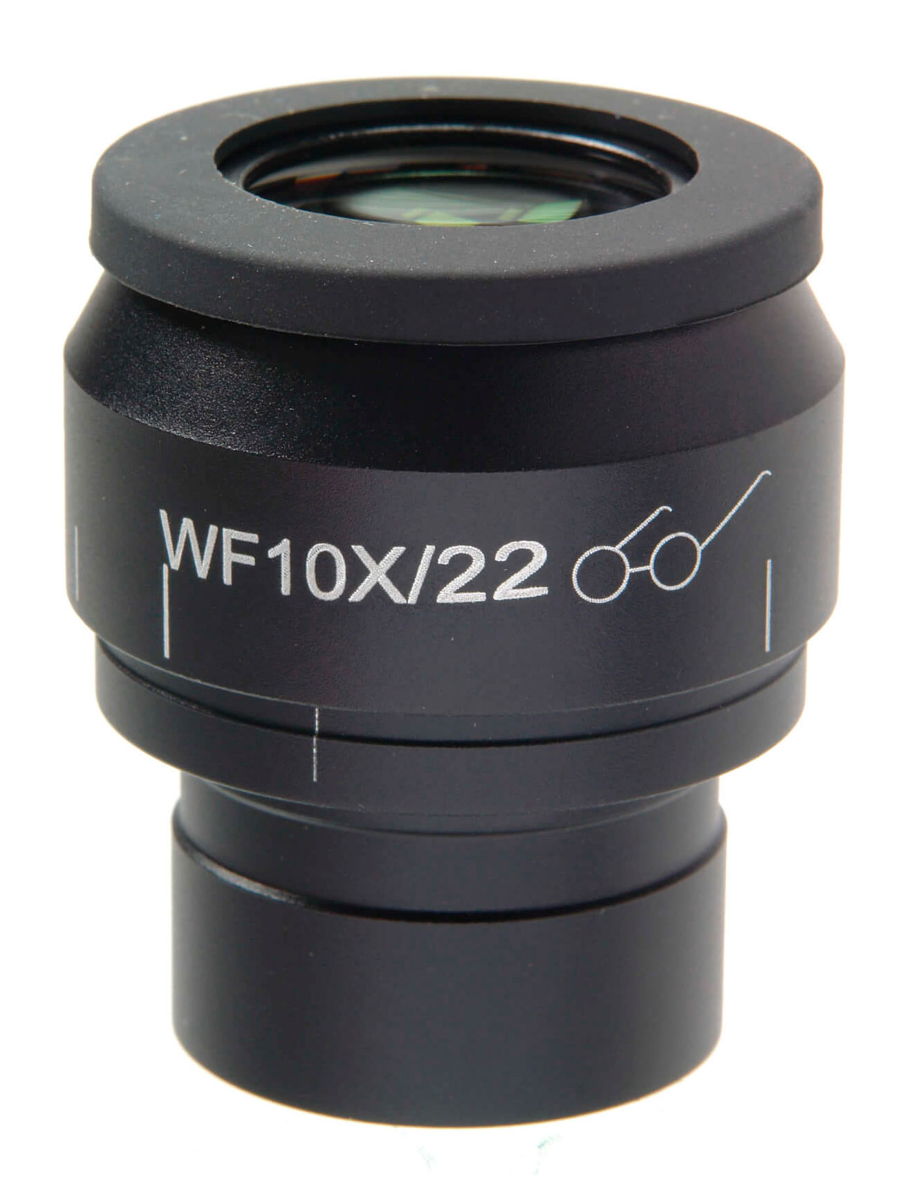 Окуляр 10х/22 (D30 мм) для микроскопов, с сеткой 78326 - фото 1