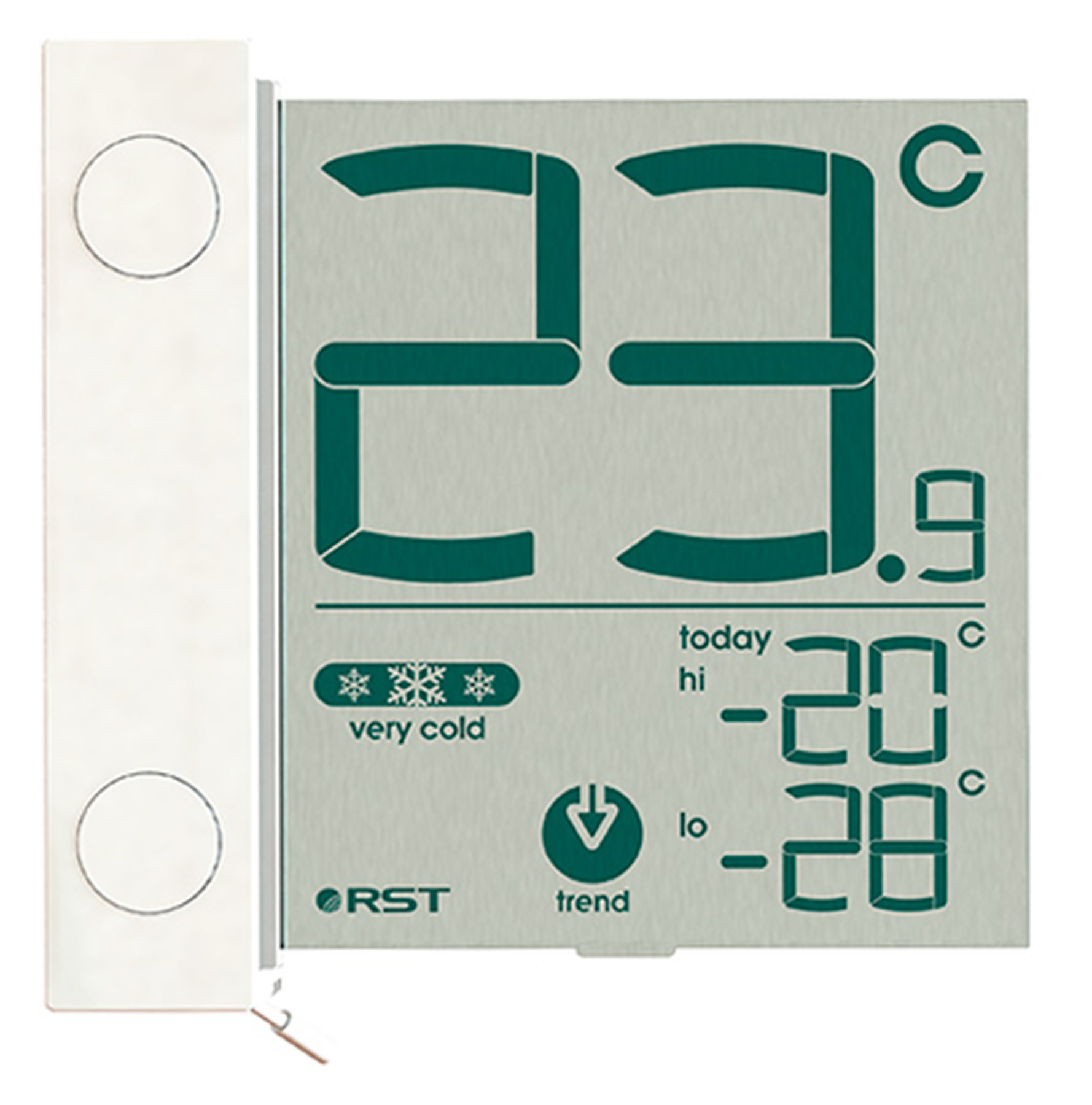Термометр цифровой RST 01291, оконный 79940 - фото 1