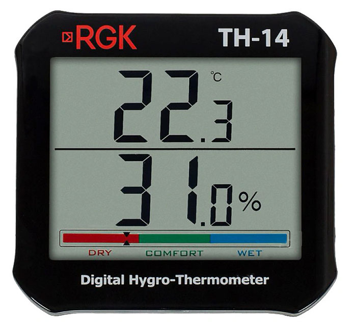 Термогигрометр RGK TH-14, с поверкой 81670 - фото 1