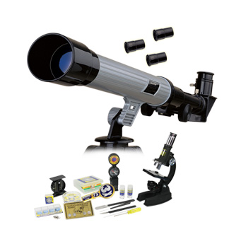 Набор Eastcolight: телескоп 30/400 и микроскоп 100–1000x, 82 аксессуара в комплекте 64610 - фото 1