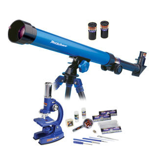 Набор Eastcolight: телескоп 40/500 и микроскоп 100–900x, 64 аксессуара в комплекте 64597 - фото 1