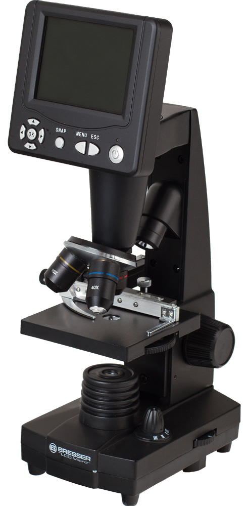 Микроскоп цифровой Bresser (Брессер) LCD 50x–2000x 64647 - фото 1