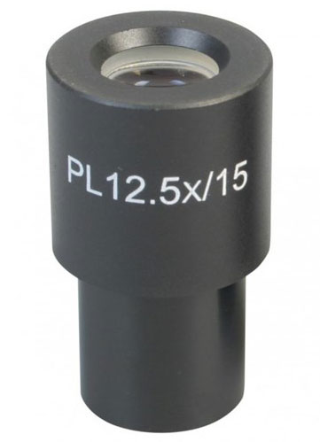 Окуляр 12,5х/15 (D23,2 мм) для микроскопов 47312 - фото 1