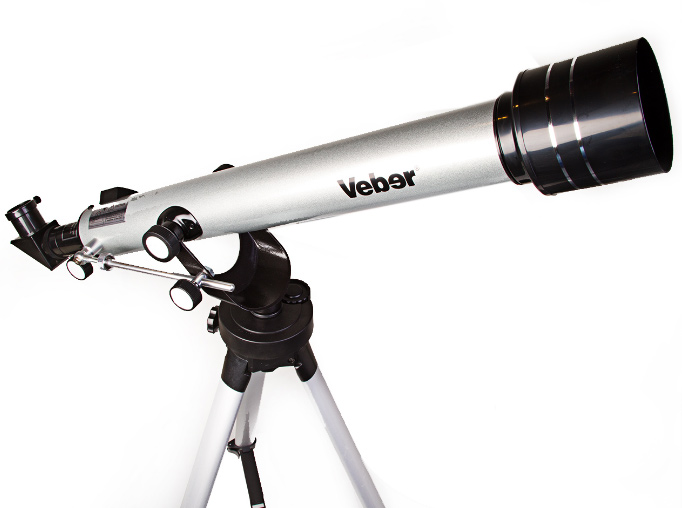 Телескоп Veber F 700/60TXII AZ, в кейсе 58938 - фото 1