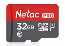 Карта памяти MicroSD Netac PRO 32 ГБ