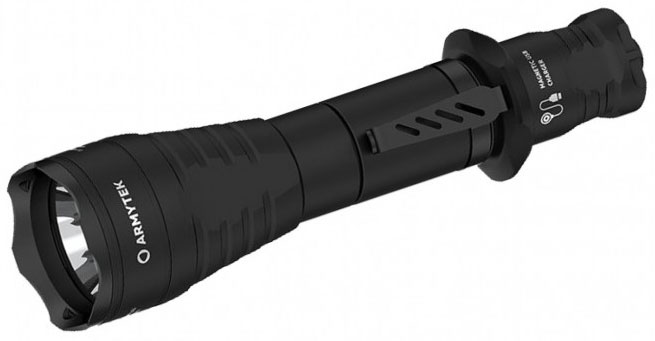 Фонарь тактический Armytek Viking Pro Magnet USB, теплый свет