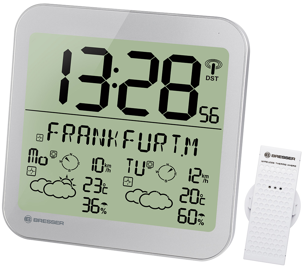 

Часы настенные Bresser MyTime Meteotime LCD