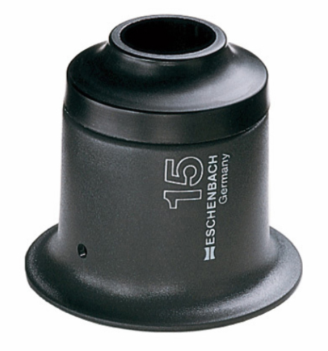 

Лупа техническая каменная Eschenbach Stone 15x, 13 мм