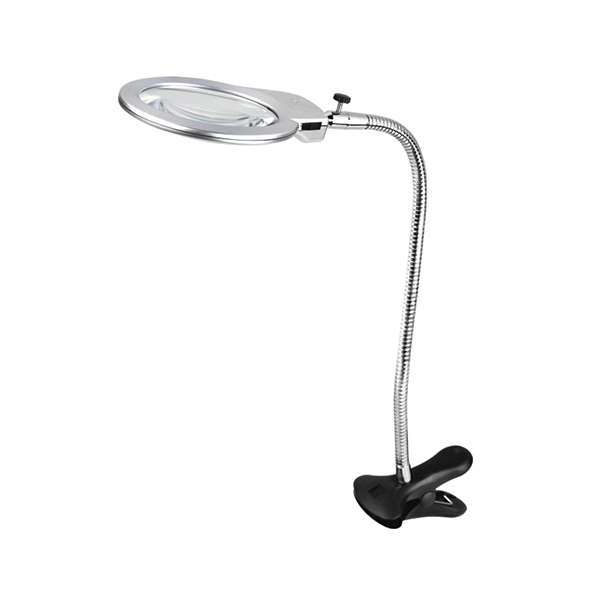 

Лупа Kromatech настольная 2/5x, 130 мм, с прищепкой и подсветкой (2 LED) MG15122-1C