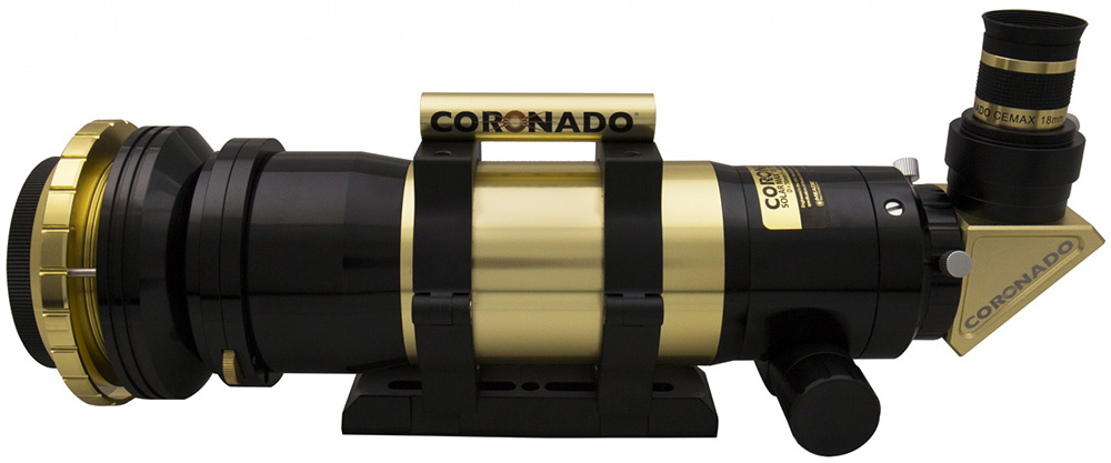 

Солнечный телескоп CORONADO SolarMax III 70, с блок. фильтром 10 мм (OTA)