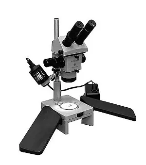 Стереоскопический микроскоп МБС-1, вторичная сборка, изображение 1