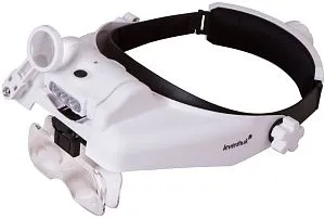 Лупа налобная с аккумулятором Levenhuk Zeno Vizor HR6 (выставочный образец), изображение 1