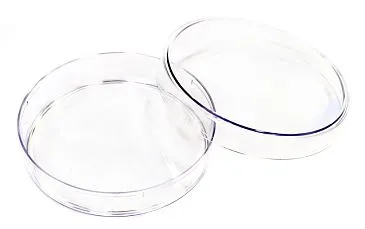 Чашка Петри 100x20 мм, пластиковая, с крышкой