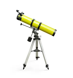 Телескоп Levenhuk Rainbow L229 EQ4 Yellow, изображение 1